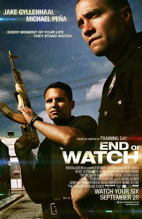 end of watch synopsis